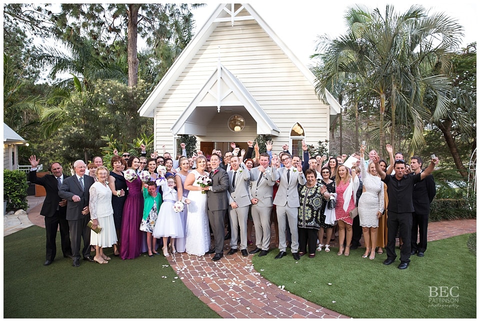 Braeside Wedding Chapel Photography Bec Pattinson