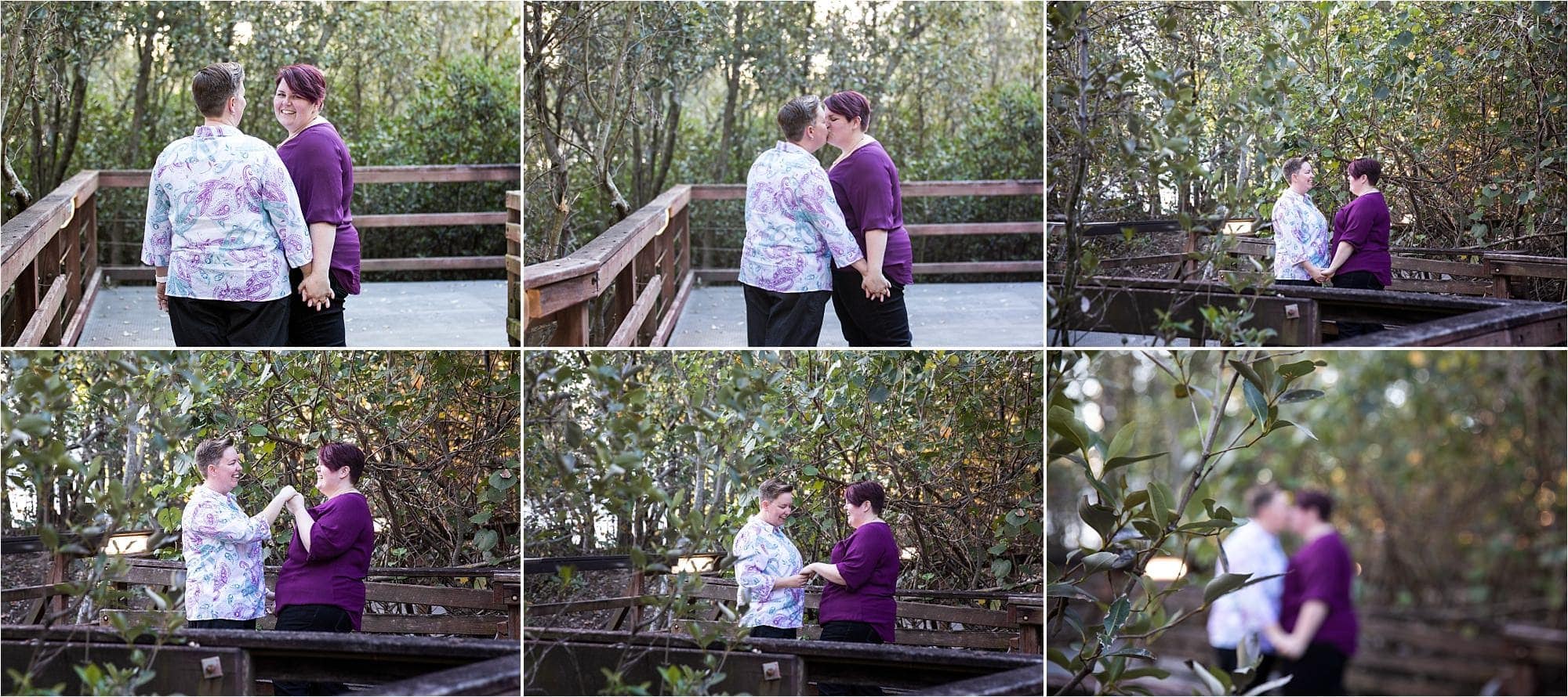 Kristy + Mandy | Engagement Session Kangaroo Point Cliffs Brisbane