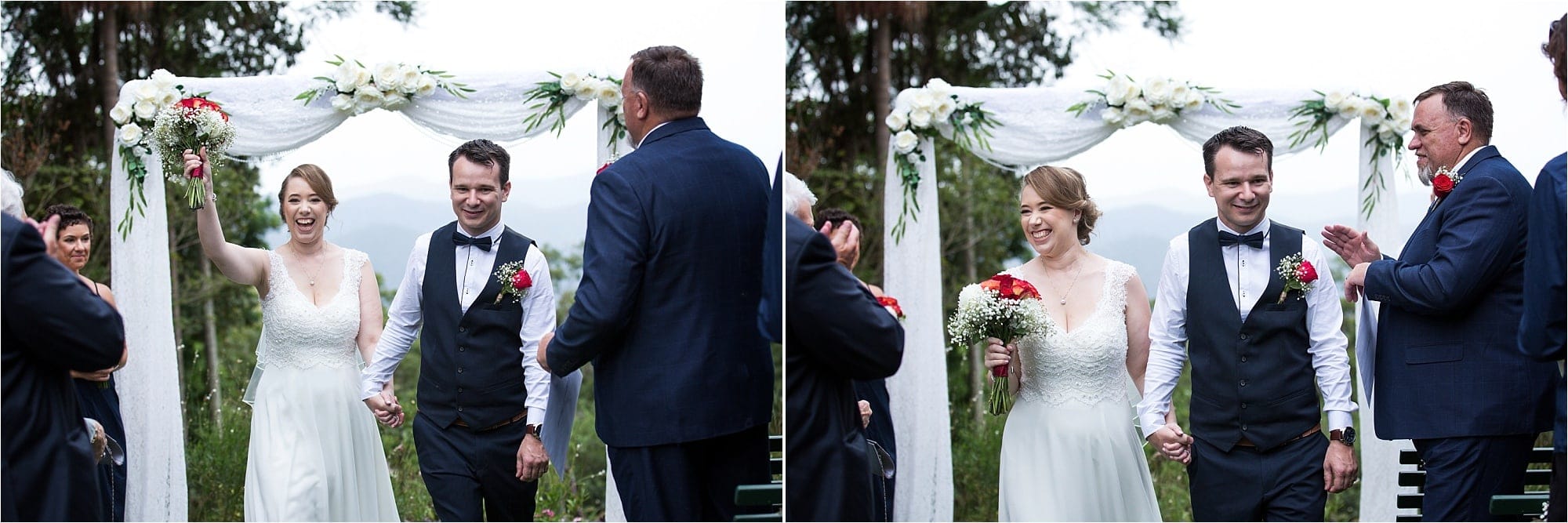 Tamborine Mountain Wedding Matt at St Bernard's Hotel