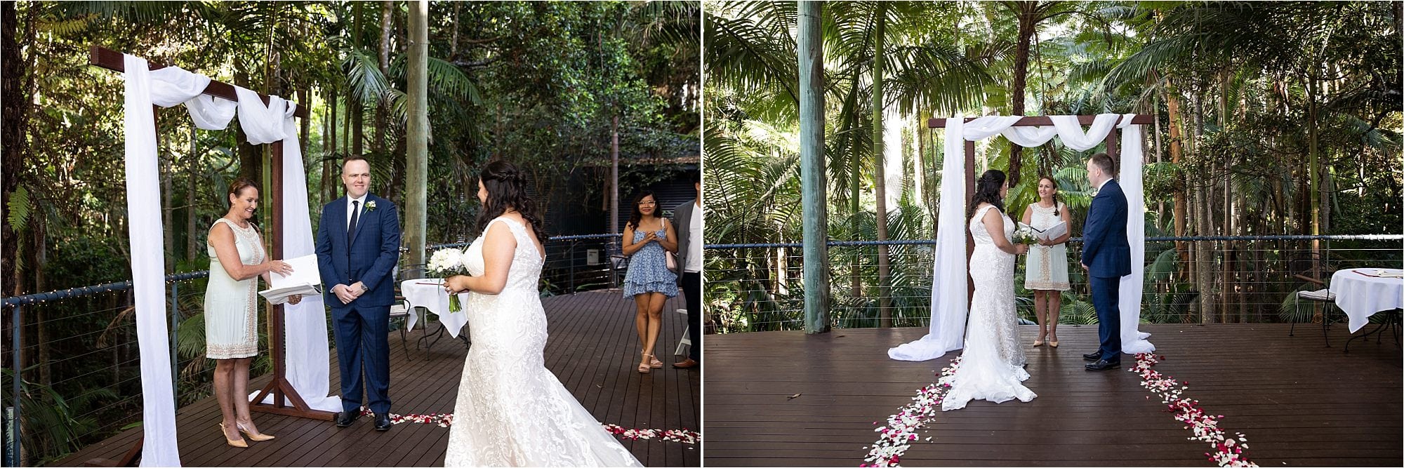 Gold Coast Wedding photographer Pethers Rainforest Retreat