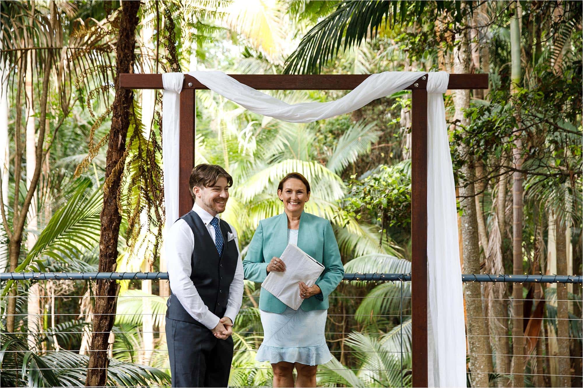 Gold Coast Wedding Photographer Pethers Rainforest Retreat