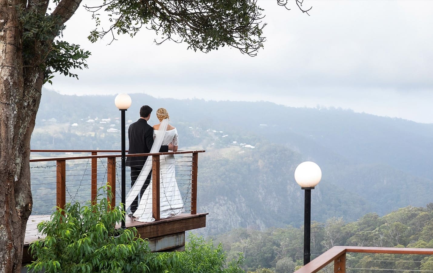 Gold Coast wedding photographer, Mooi Photography is at St Bernard's Hotel, Tamborine Mountain.
