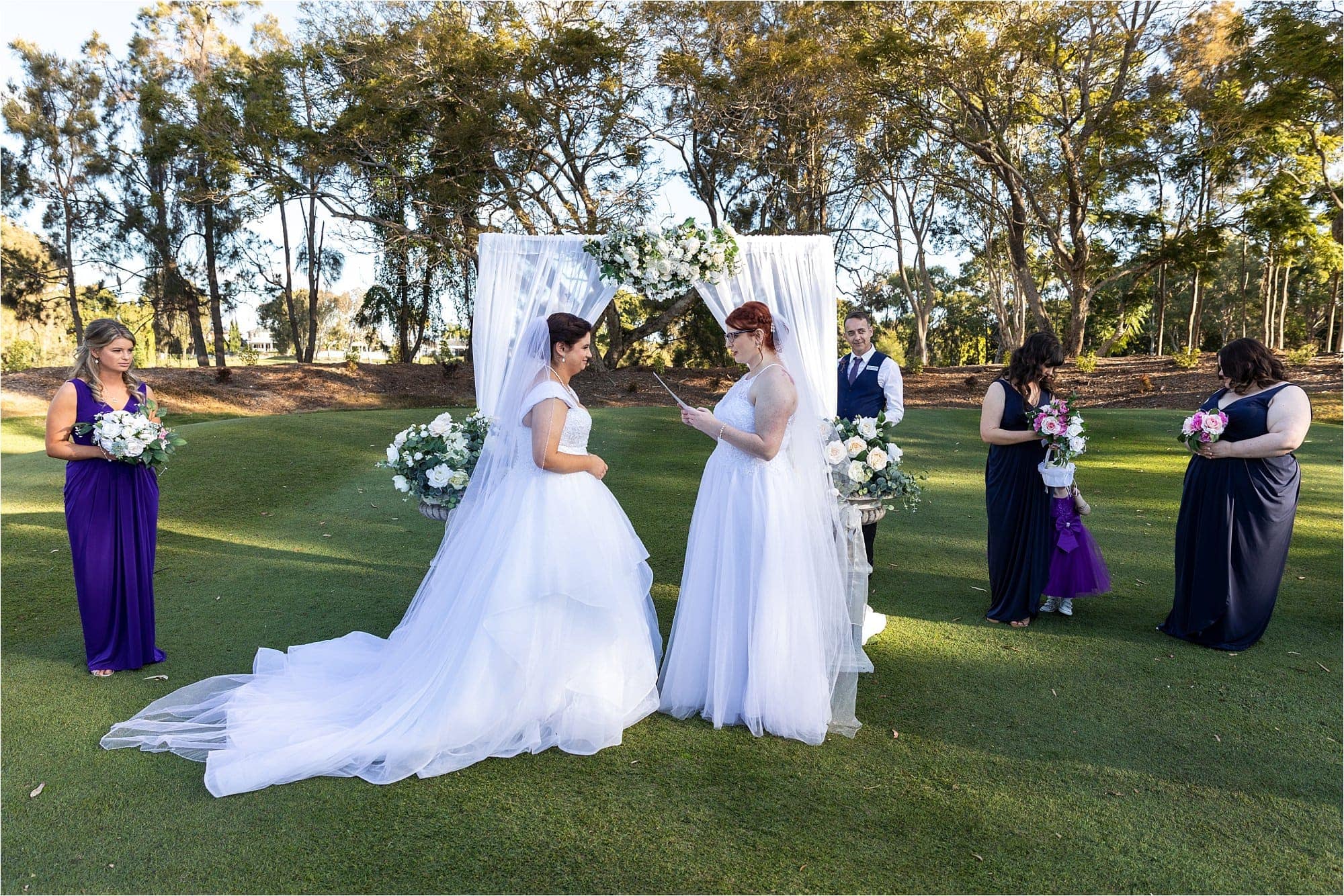 Surfers Paradise Golf Club Wedding Ashleigh + Alicia