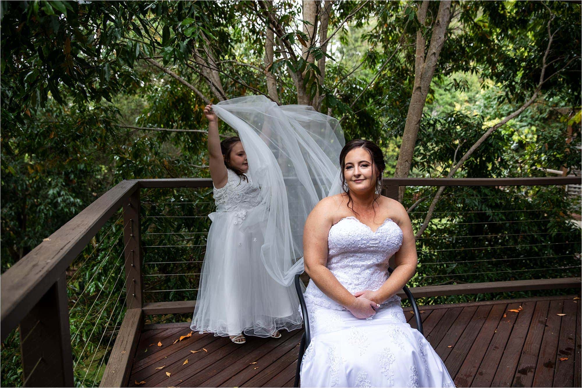 Tamborine Gardens Wedding Photography bride
