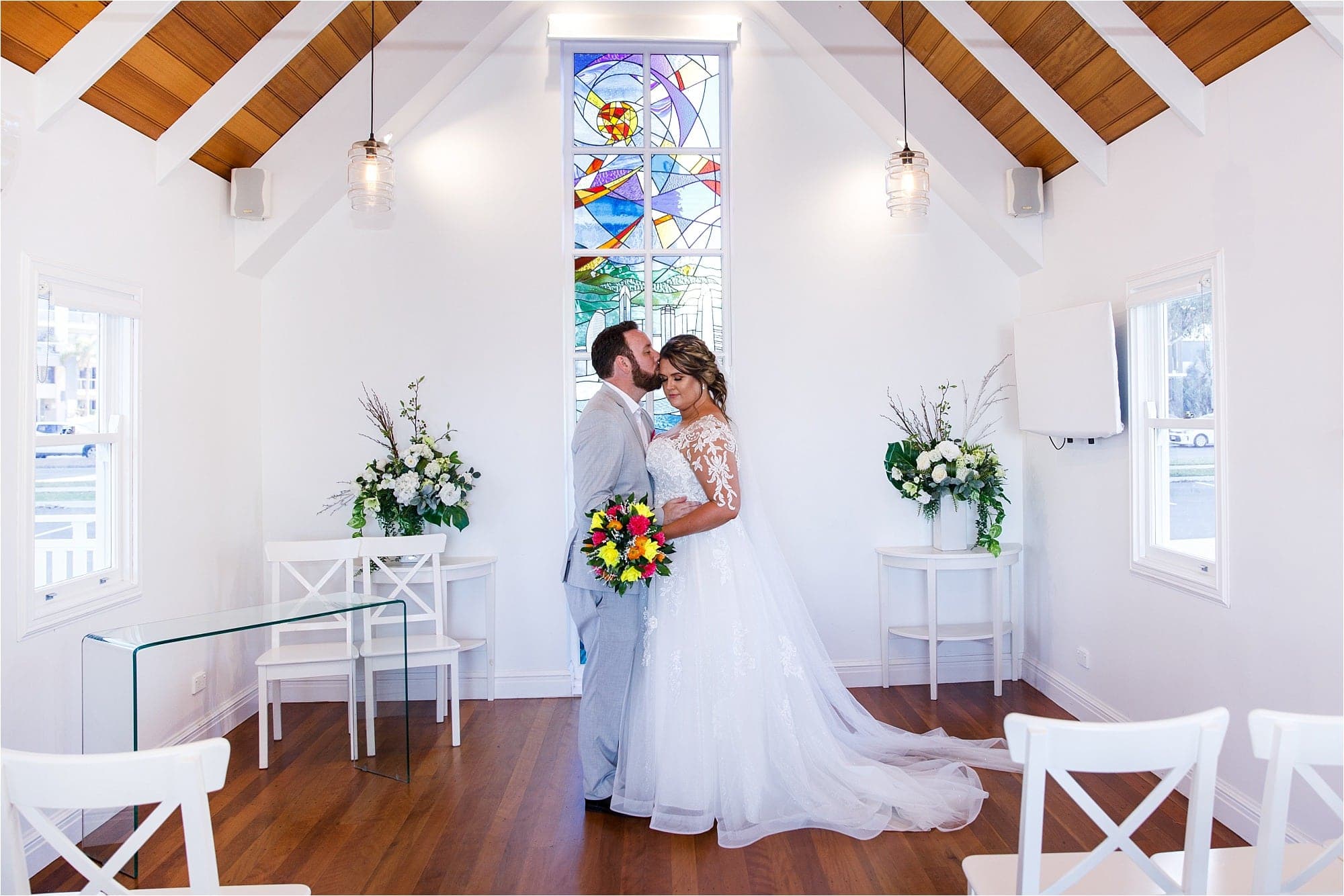 Broadwater Rotary Chapel Southport Gold Coast Wedding Photographer