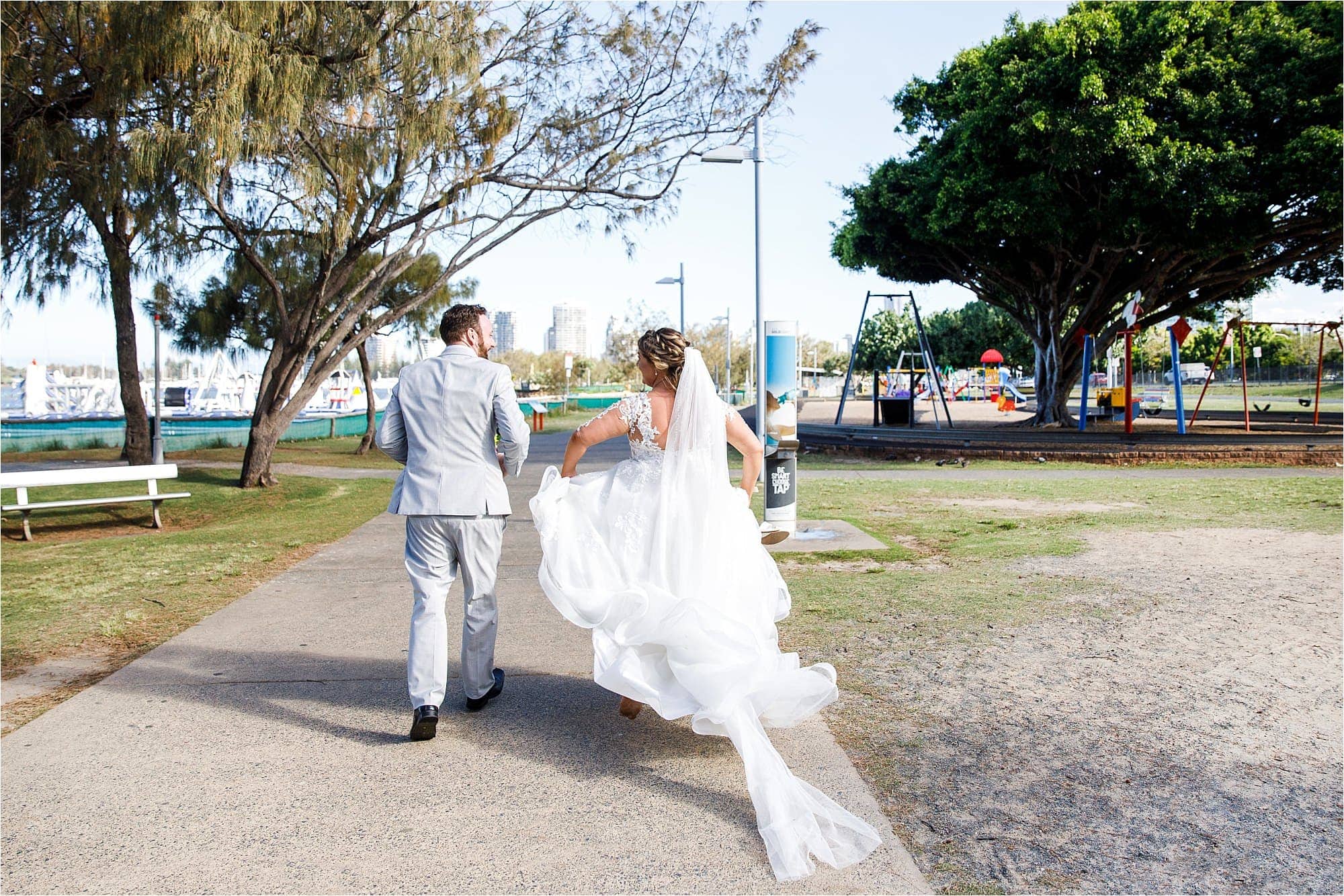 Southport Broadwater Parklands Wedding Photography.
