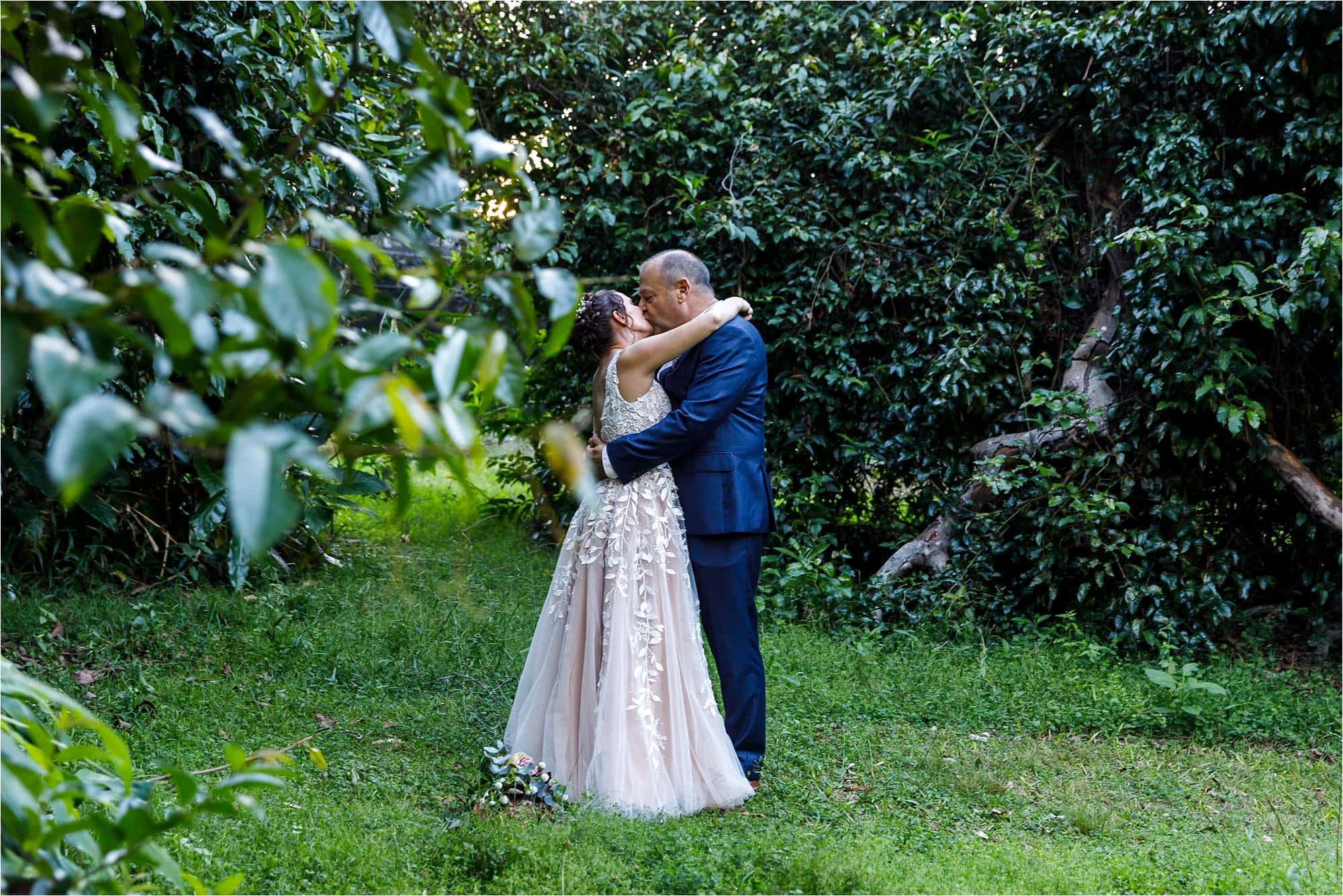Gold Coast wedding photographer at Pethers Rainforest Resort Intimate Wedding