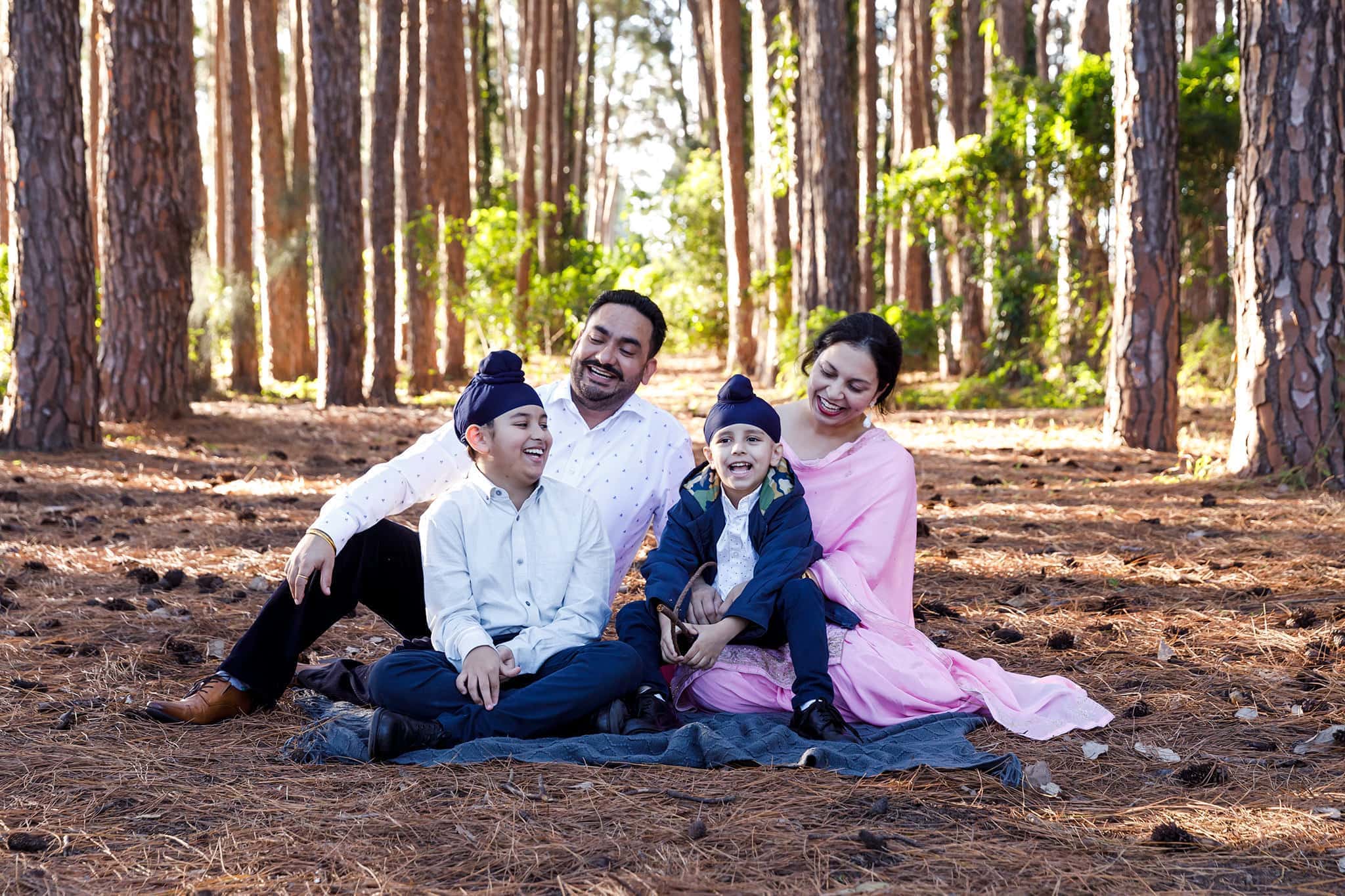 Gold Coast Family Photography Session in the late afternoon