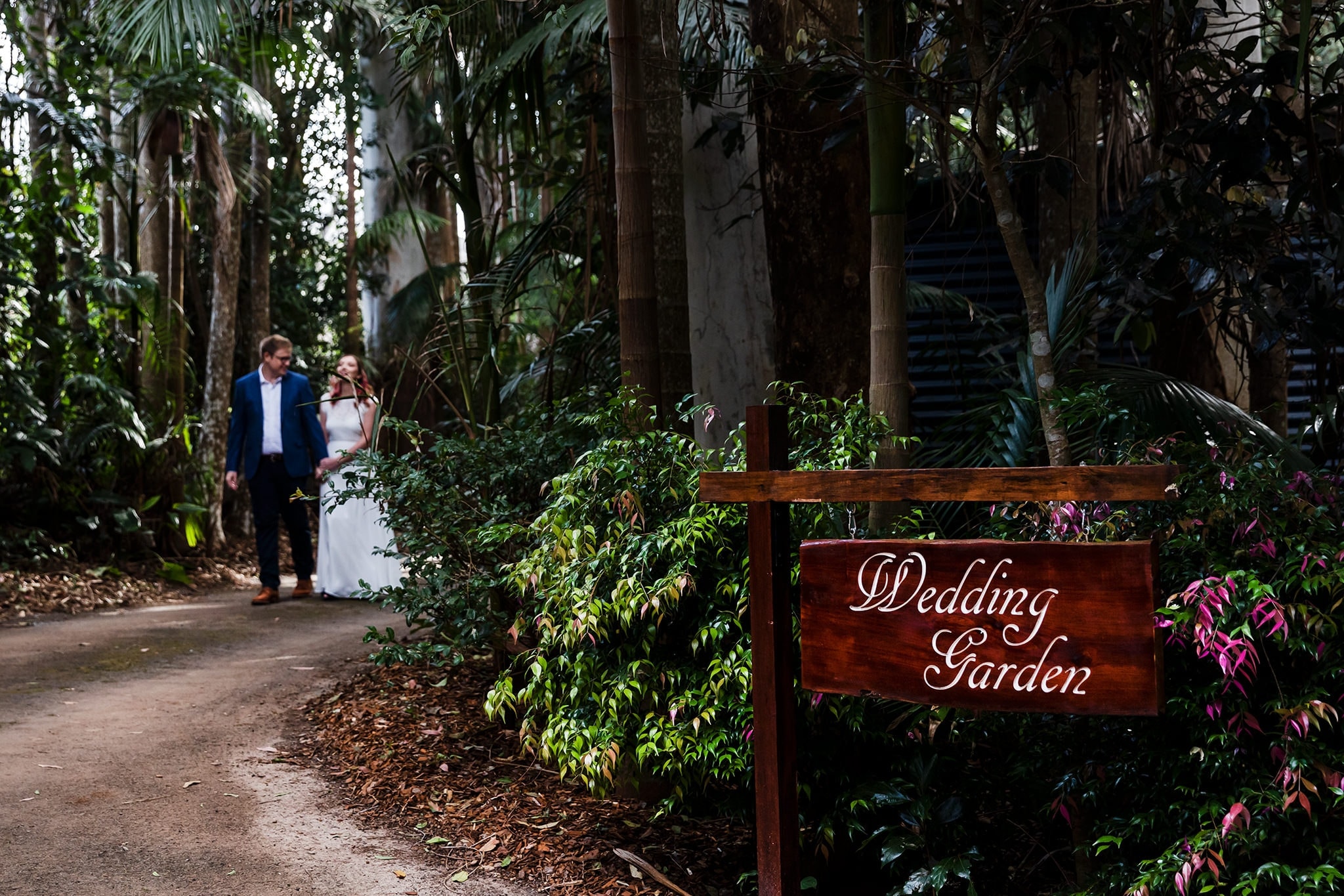 Wedding Garden Pethers Rainforest Retreat Tamborine Mountain Wedding photography