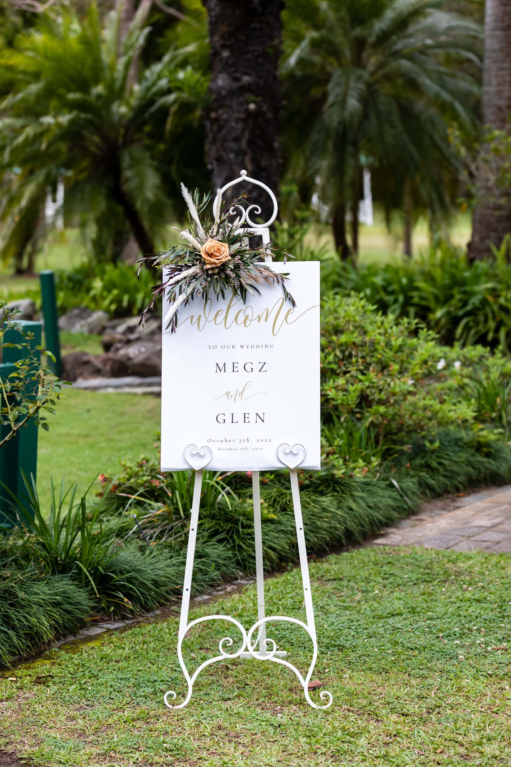 Coolibah Downs Private Estate Wedding Ceremony lawn
