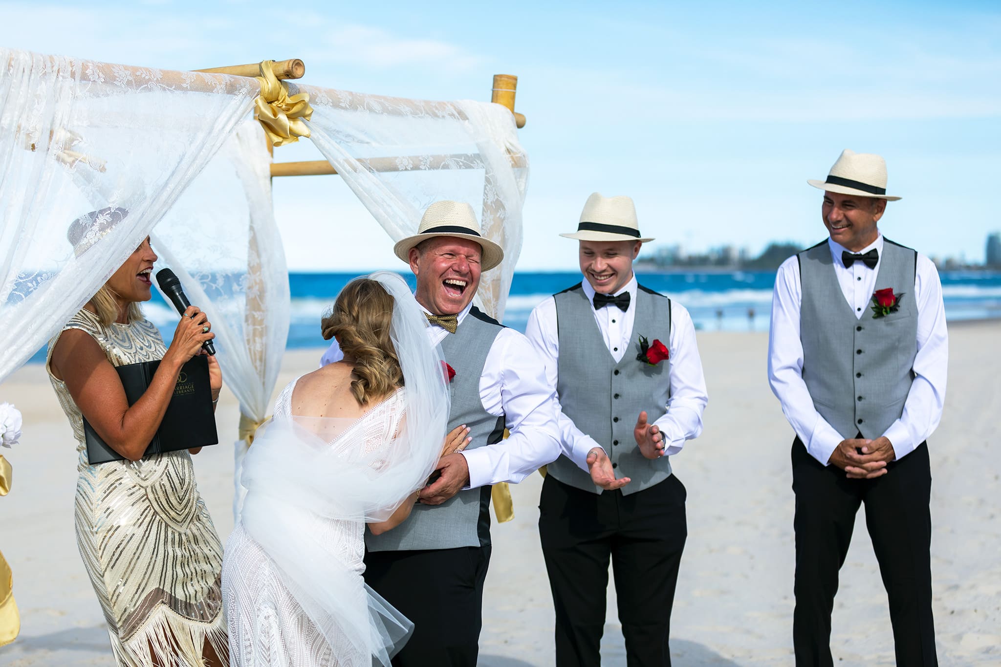 Bilinga Beach Surf Club Wedding, Bec Pattinson Gold Coast Wedding Photographer