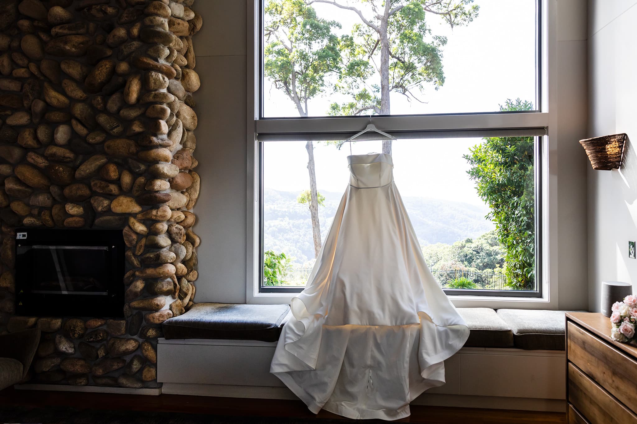 Wedding details from a wedding at tamborine Mountain
