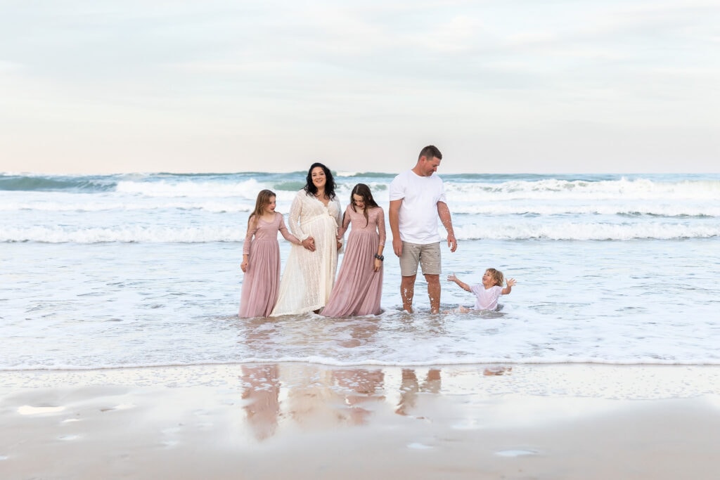 Gold Coast Maternity photo shoot with Gold Coast Family Photographer.