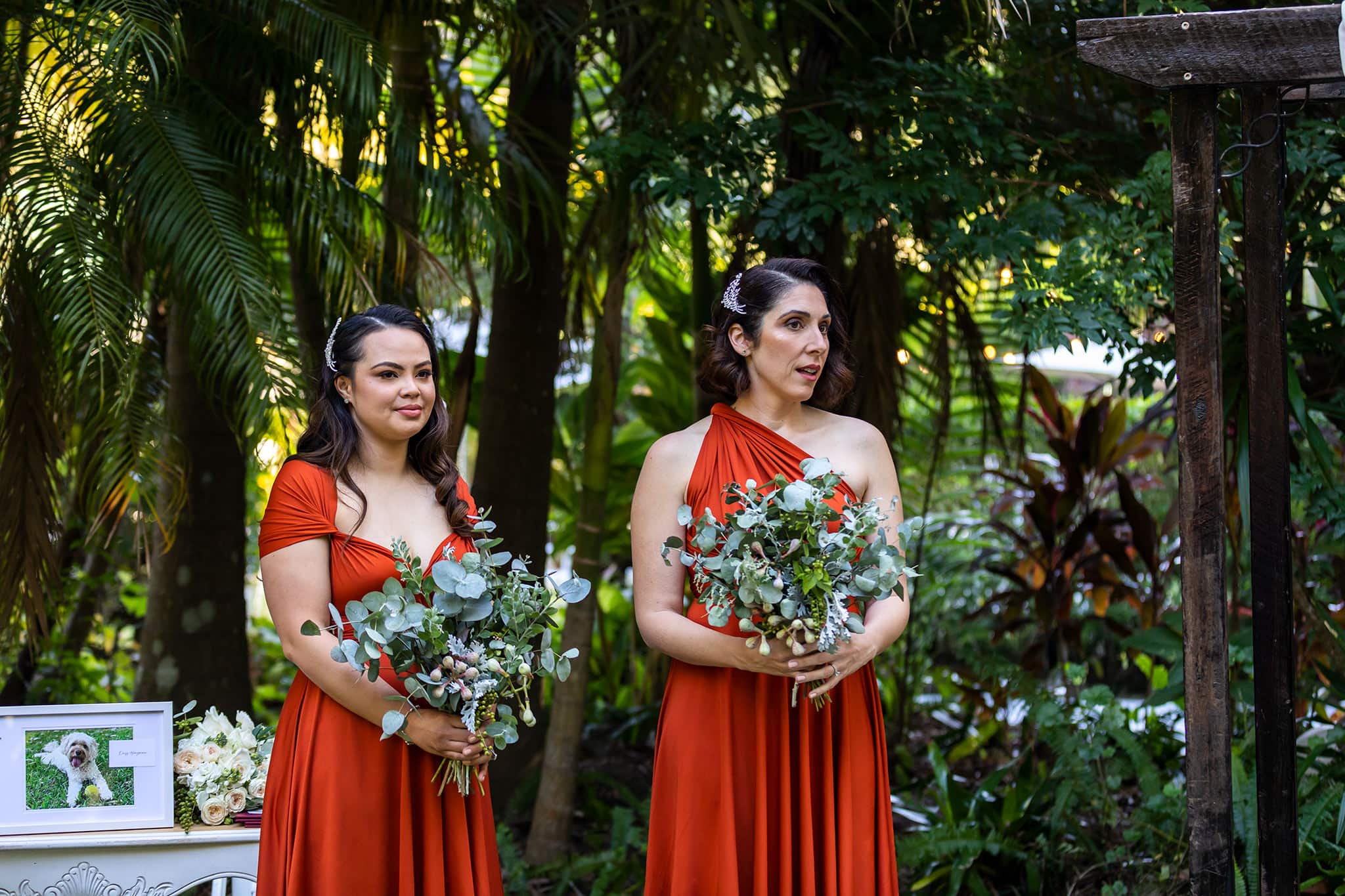 Sol Gardens Currumbin Valley wedding ceremony by Mooi Photography.