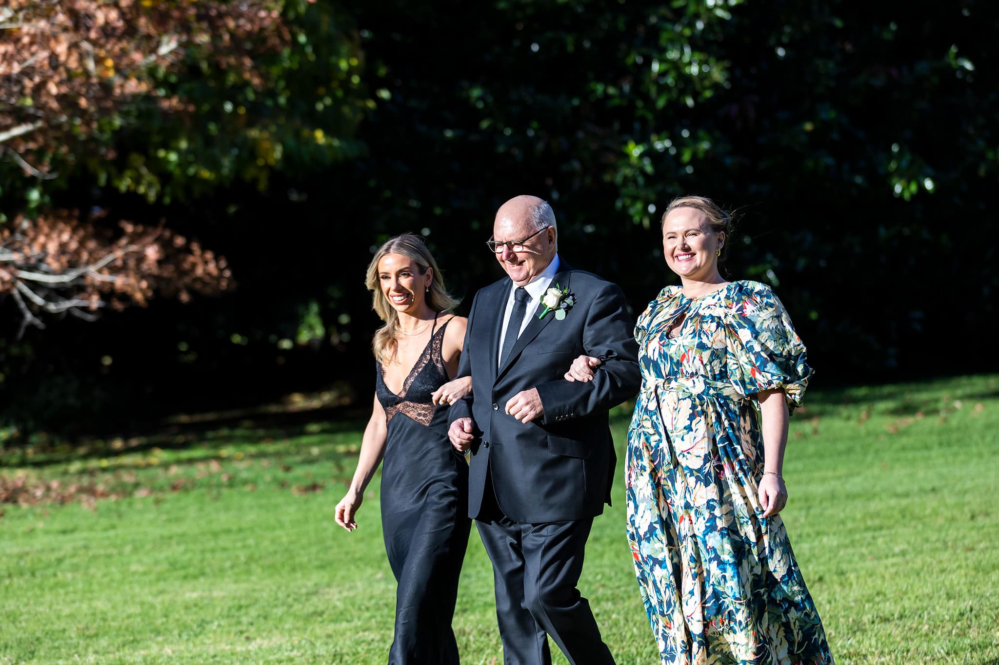 A wedding ceremony at The Secret Garden Estate, Tamborine Mountain by Mooi Photography.