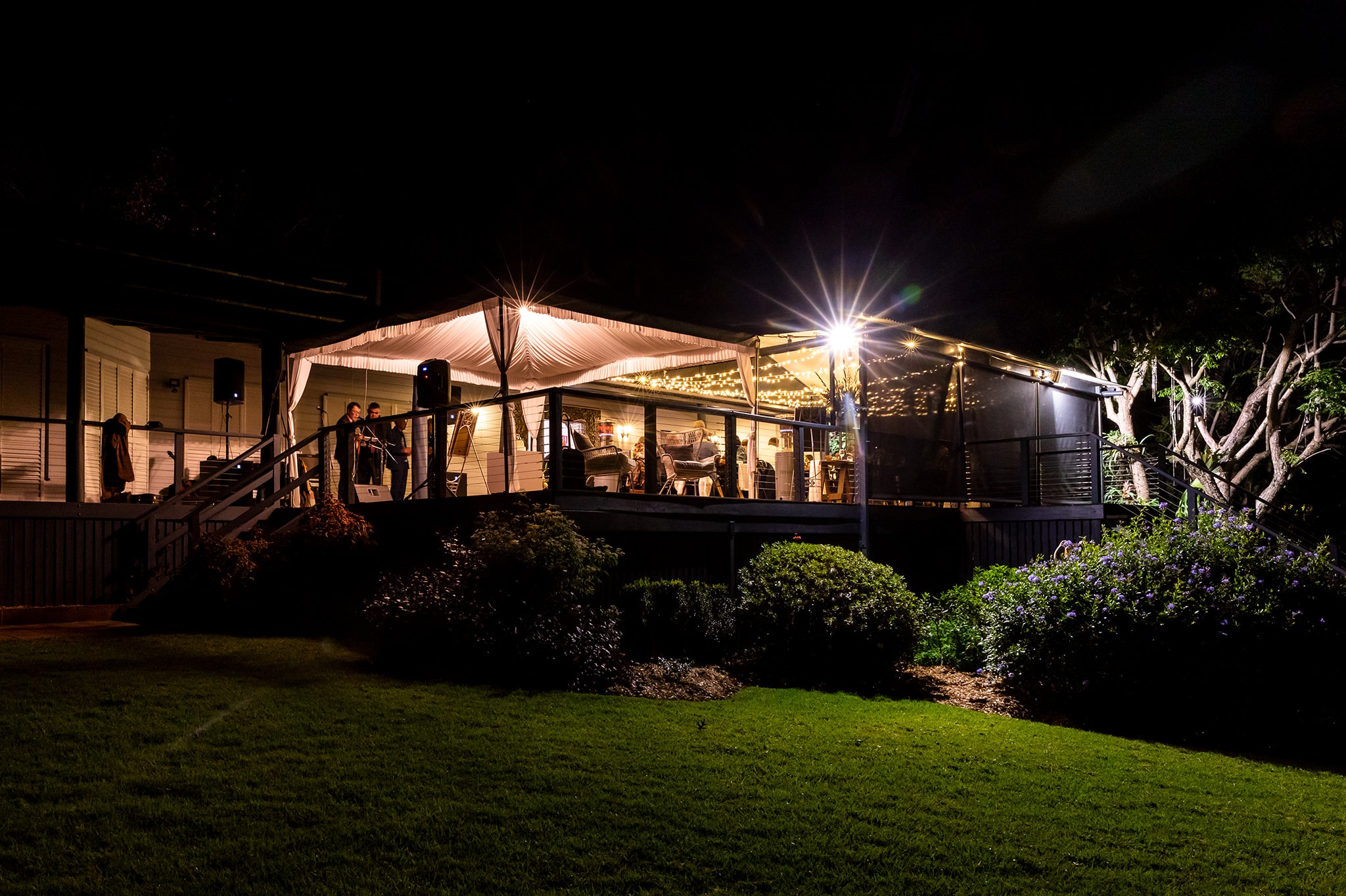 Wedding fun at The Secret Garden, Tamborine Mountain.