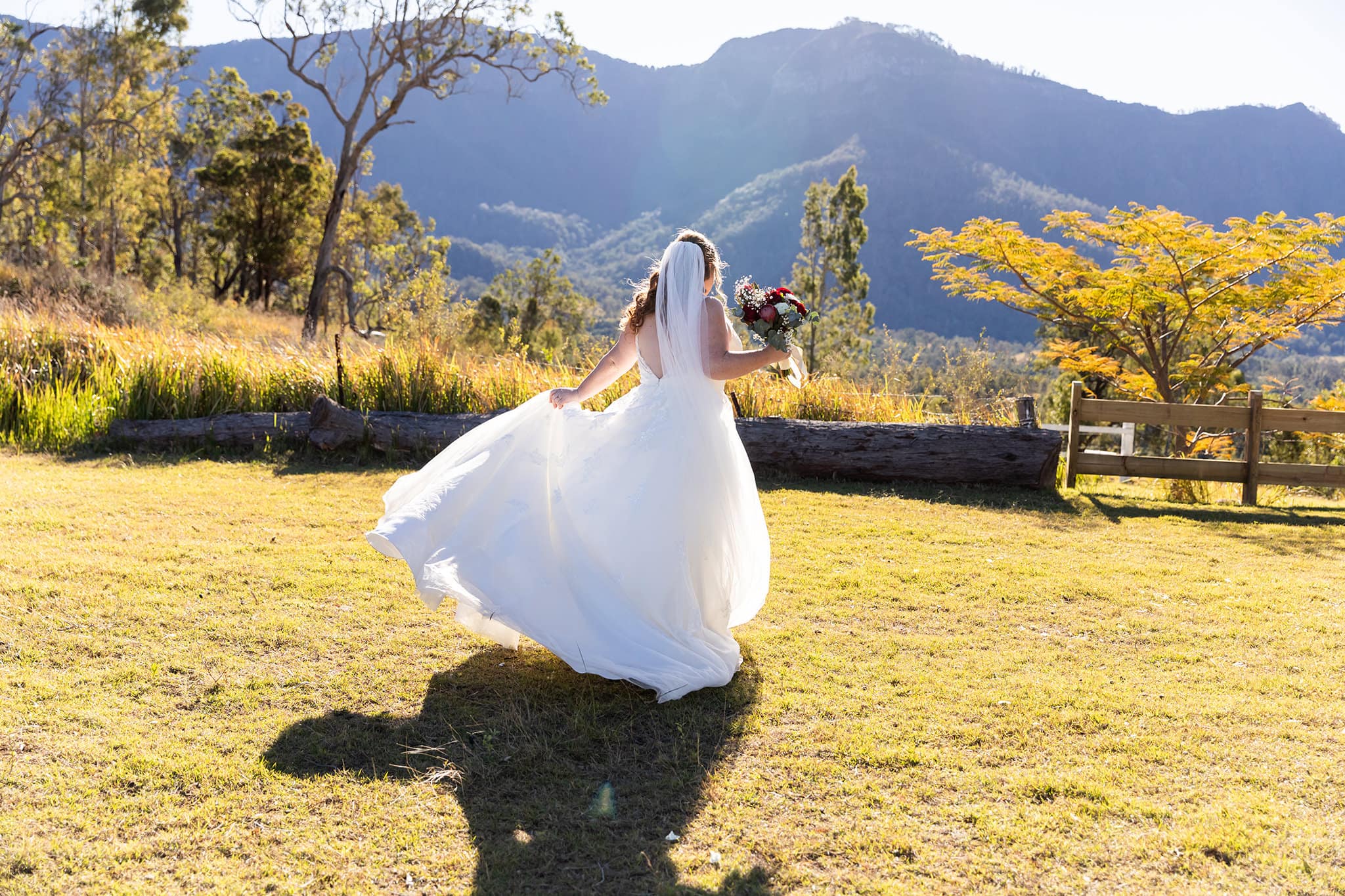 Bridal at Laurenvale Estate in Aratula, Scenic Rim, by Mooi Photography.
