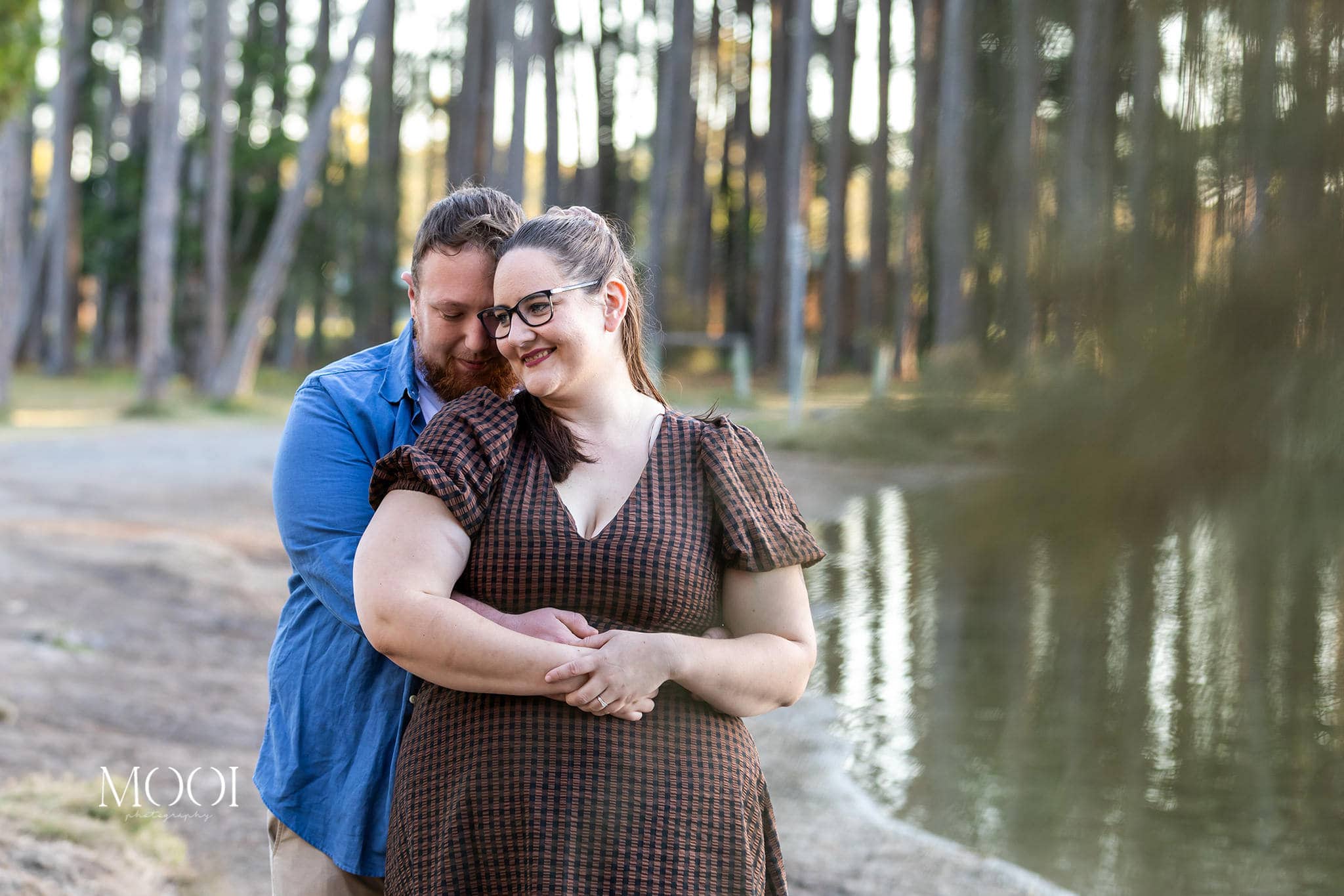 Engagement shoot at Pizzey Park with Tahlia and Peter.