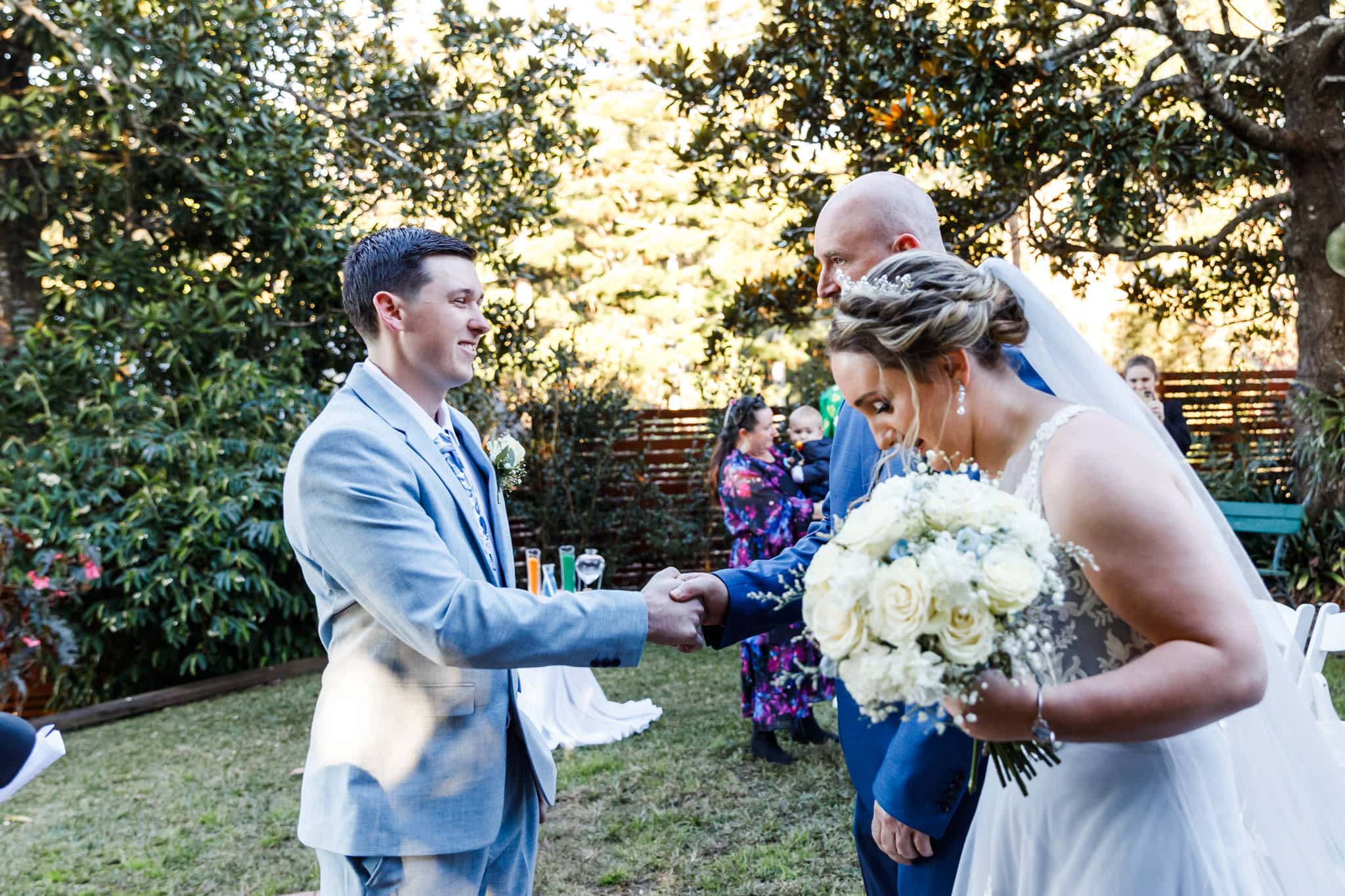 St Bernards Intimate Wedding, Tamborine Mountain by Mooi Photography Gold Coast.