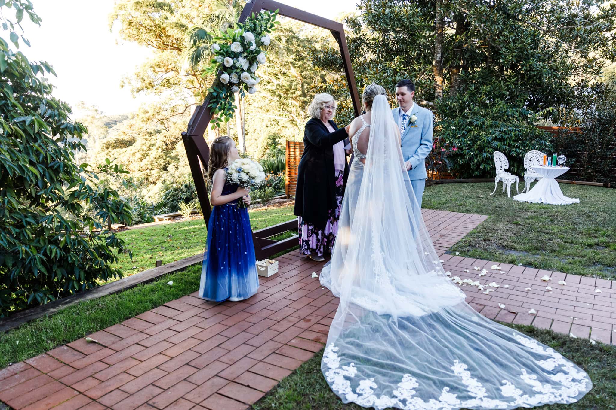 St Bernards Intimate Wedding, Tamborine Mountain by Mooi Photography Gold Coast.