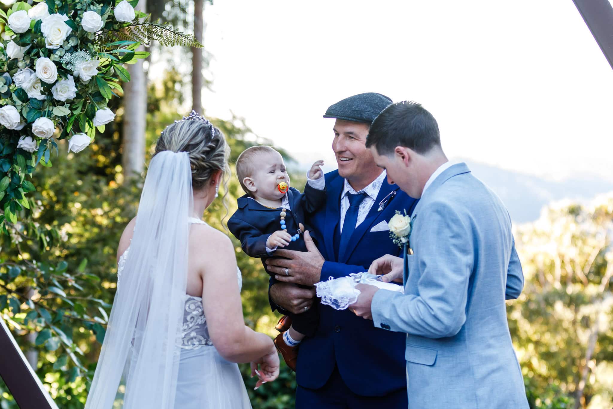 St Bernards Intimate Wedding, Tamborine Mountain by Mooi Photography Gold Coast.