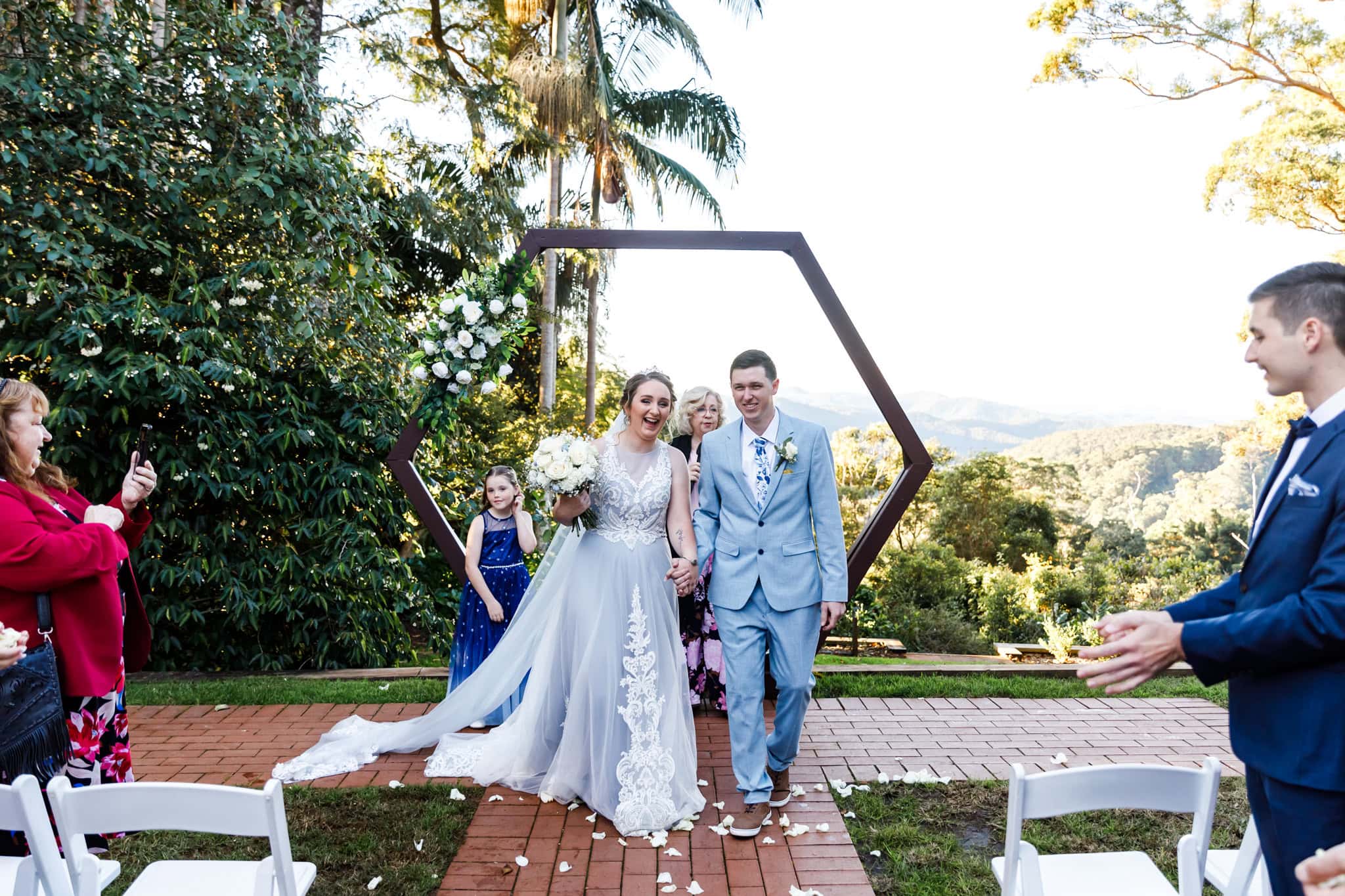 St Bernards Intimate Wedding, Tamborine Mountain by Mooi Photography Gold Coast.