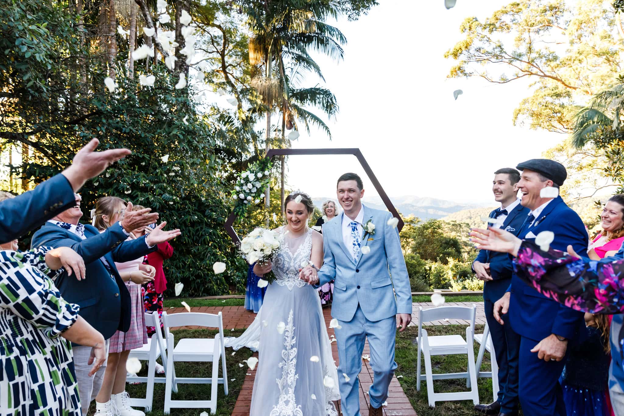 St Bernards Intimate Wedding, Tamborine Mountain by Mooi Photography Gold Coast.