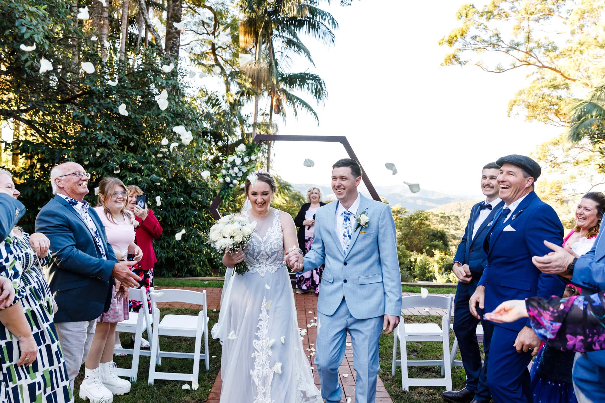 St Bernards Intimate Wedding, Tamborine Mountain by Mooi Photography Gold Coast.